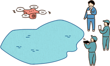 イラスト溜池