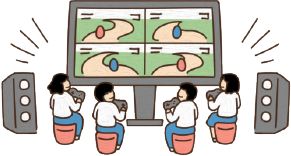 イラスト溜池
